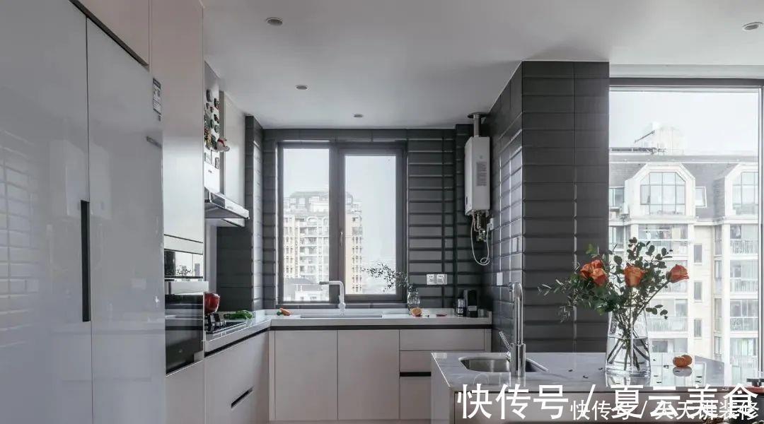 装修|109㎡现代风格装修，打造餐厨一体化的轻奢小家