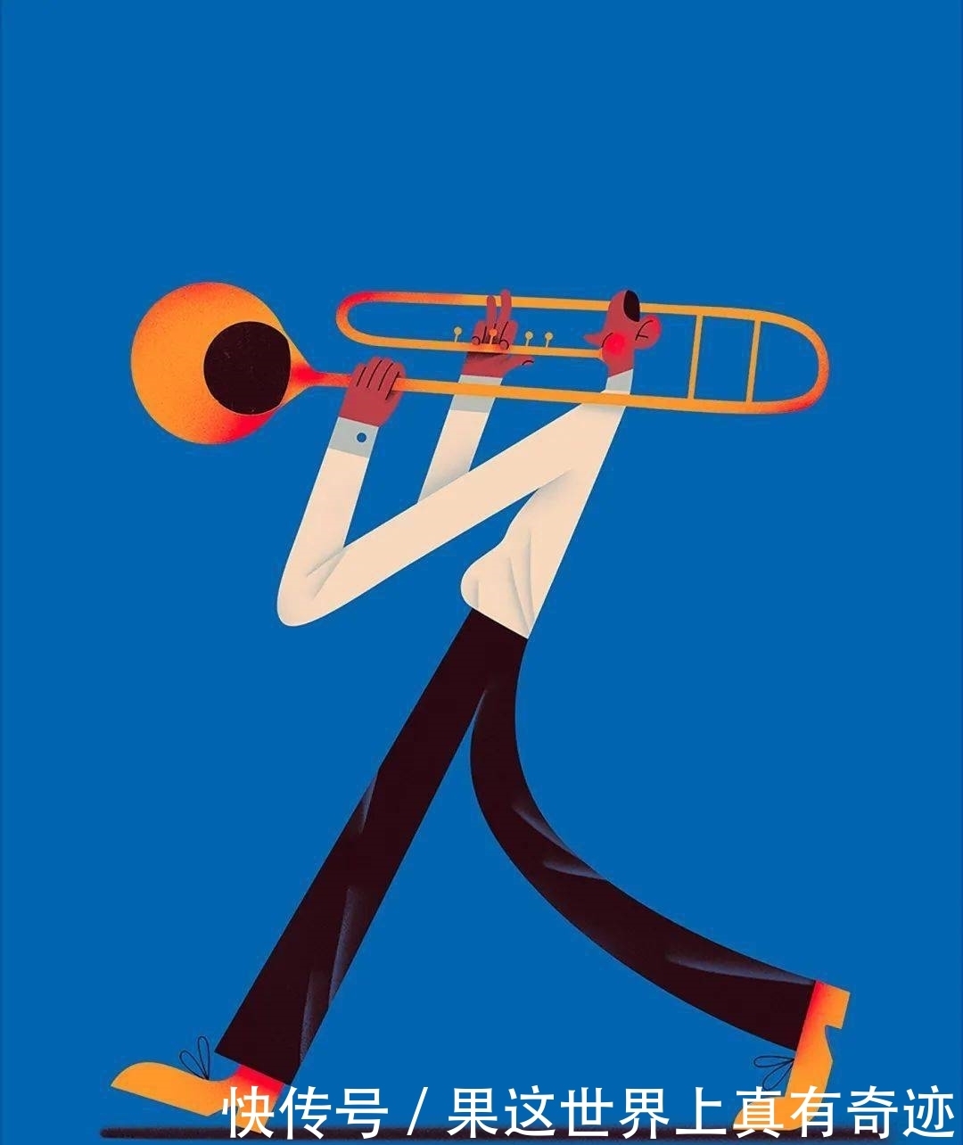 简单的几何图形,大胆的构图,独树一帜的扁平化绘画风格!!