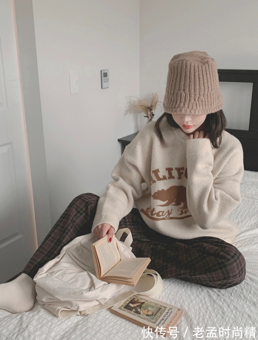 秋冬|秋冬如何打造甜美风?先从穿搭开始学,时尚博主的私服穿搭太美了