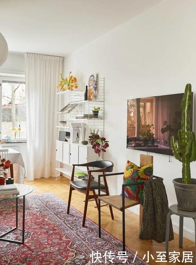 范儿|47平米充满植物的家，小户型也能打造奇幻北欧风！