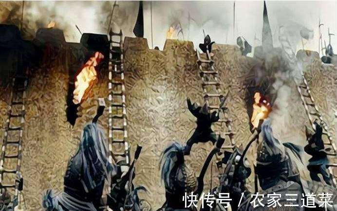 守方$守城士兵为何不直接推倒梯子,却费力用石头砸?士兵:谁推谁傻