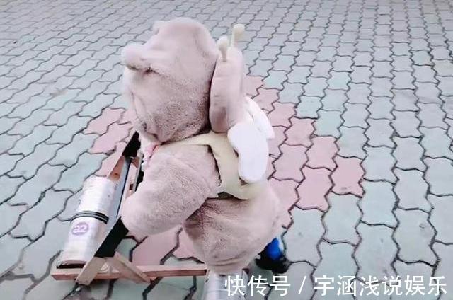宝宝|为让宝宝更好学步,宝爸一顿“神操作”,打造了“高端”学步车!