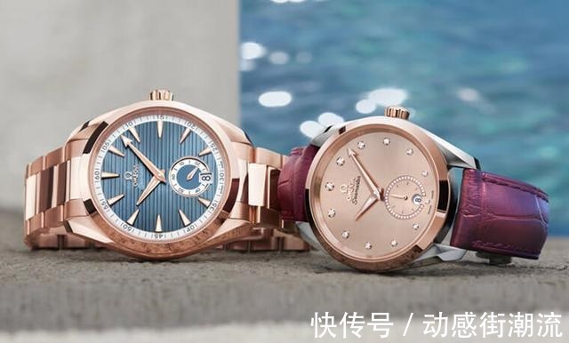 小三针$欧米茄海马Aqua Terra小秒针重新回归！