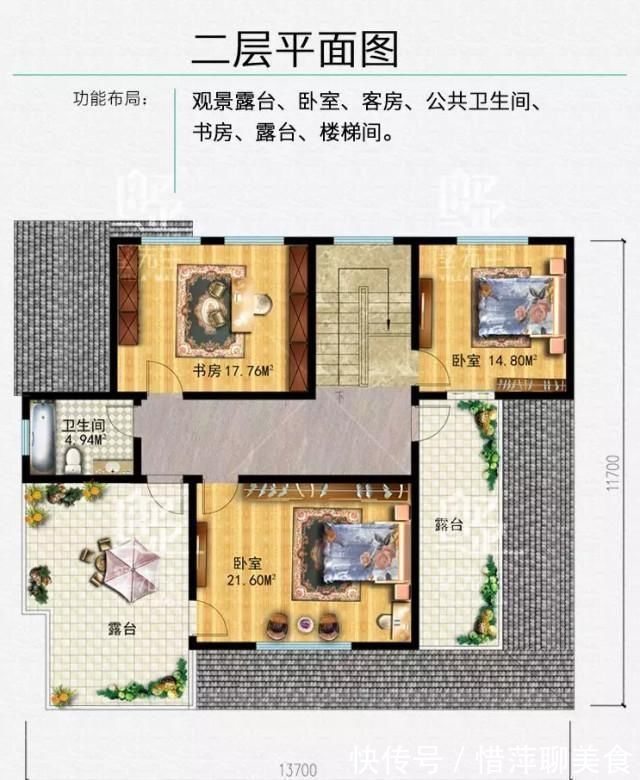 图纸|5套乡村小别墅, 10年后最流行的款式, 每一款都很美!