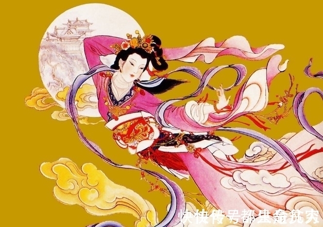 河伯#民间传说:嫦娥为何抛下后羿奔月?你看后羿射日后又干了哪些好事