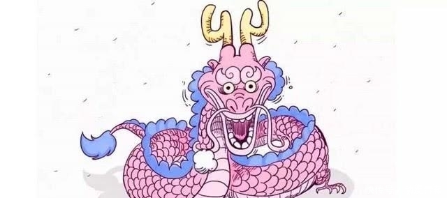 路飞身后|海贼王:这就是长大后的桃之助,真龙形态霸气不虚凯多