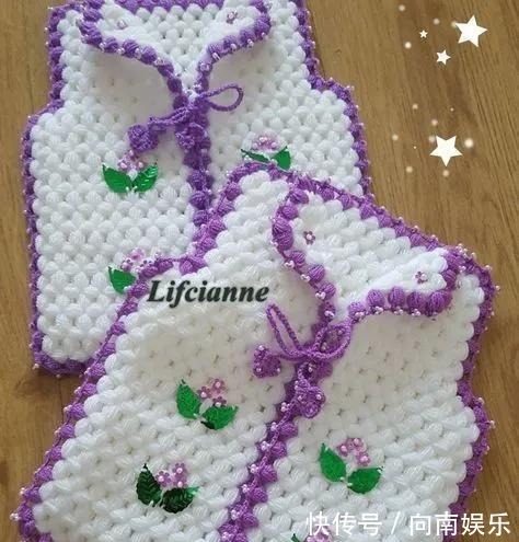 枣针|一种针法便钩了这么多家居好物,瞬间让你爱上钩针编织!附教程