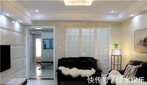 亲戚家160平新房,没想到一进门就惊艳了,客厅实在漂亮!