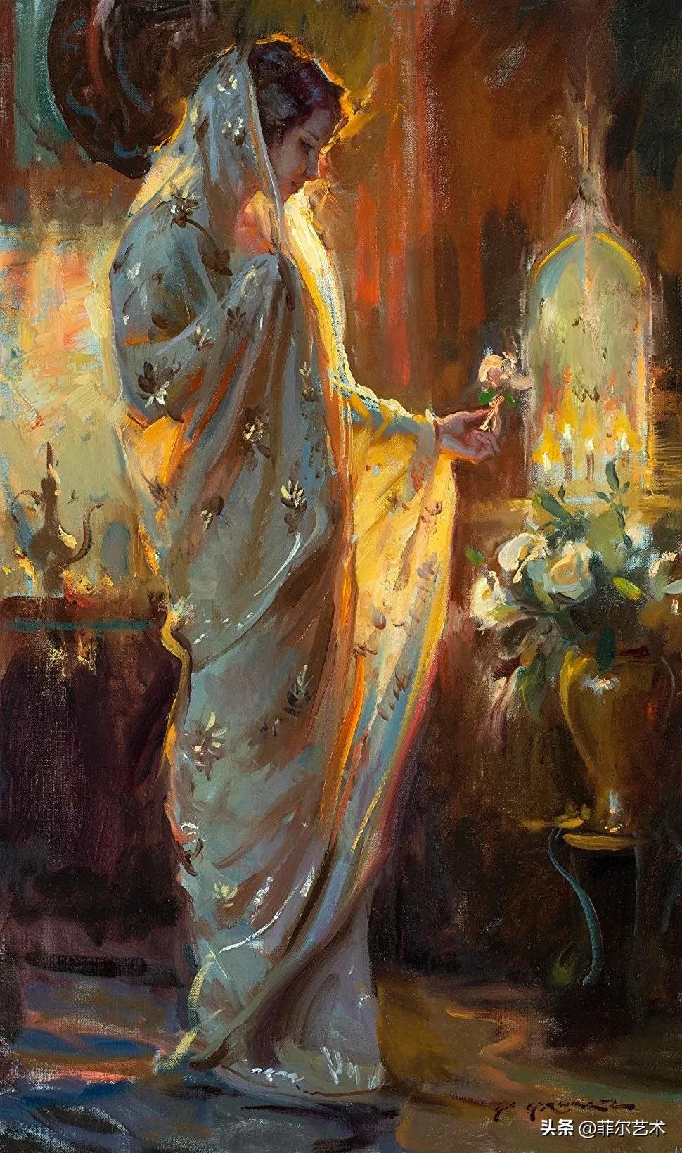 华金·索罗拉|美国画家丹尼尔·格哈茨的油画艺术作品欣赏