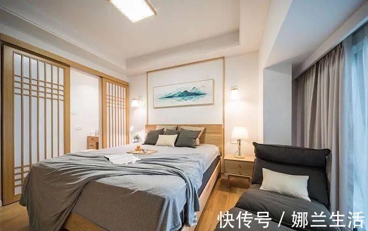 三居|参观同学的日式风三居,进门就被玄关衣帽间吸睛了,太宽敞舒适了