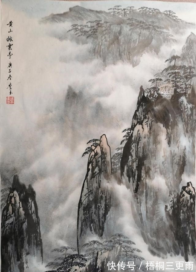 画家|佘山画友，上海甘肃画家中国画作品之一欣赏