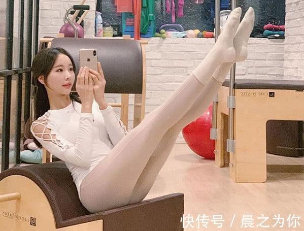 训练|韩国女子热衷普拉提训练,身高1米6却拥有逆天长腿和完美腰臀比