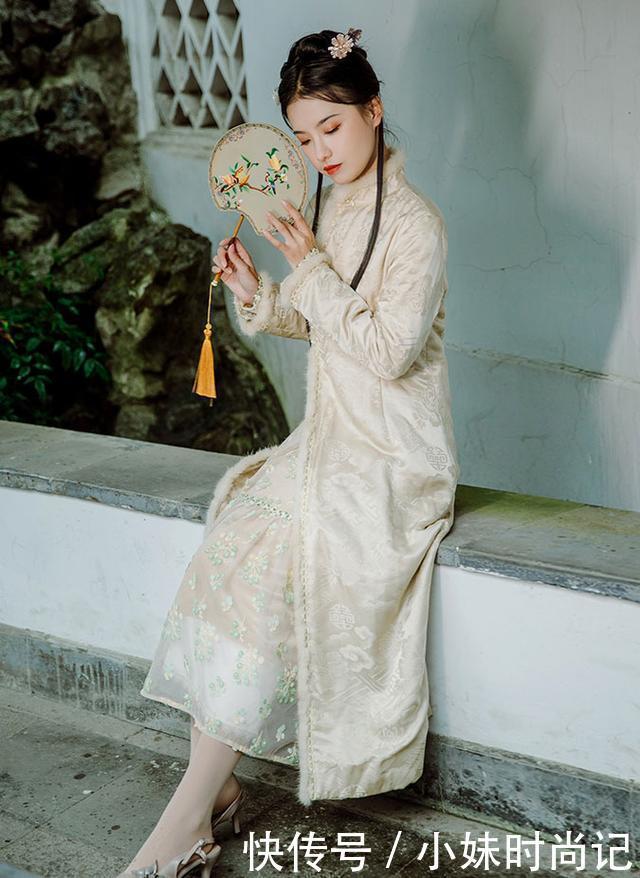 旗袍棉服|嫌羽绒服太臃肿? 今冬试试这3件“复古”棉服, 温暖显瘦还提气质