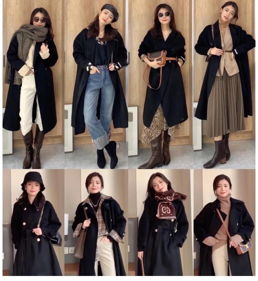 轻熟 72套秋冬的通勤穿搭,建议收藏,马上就可以穿了,每天一套不重样