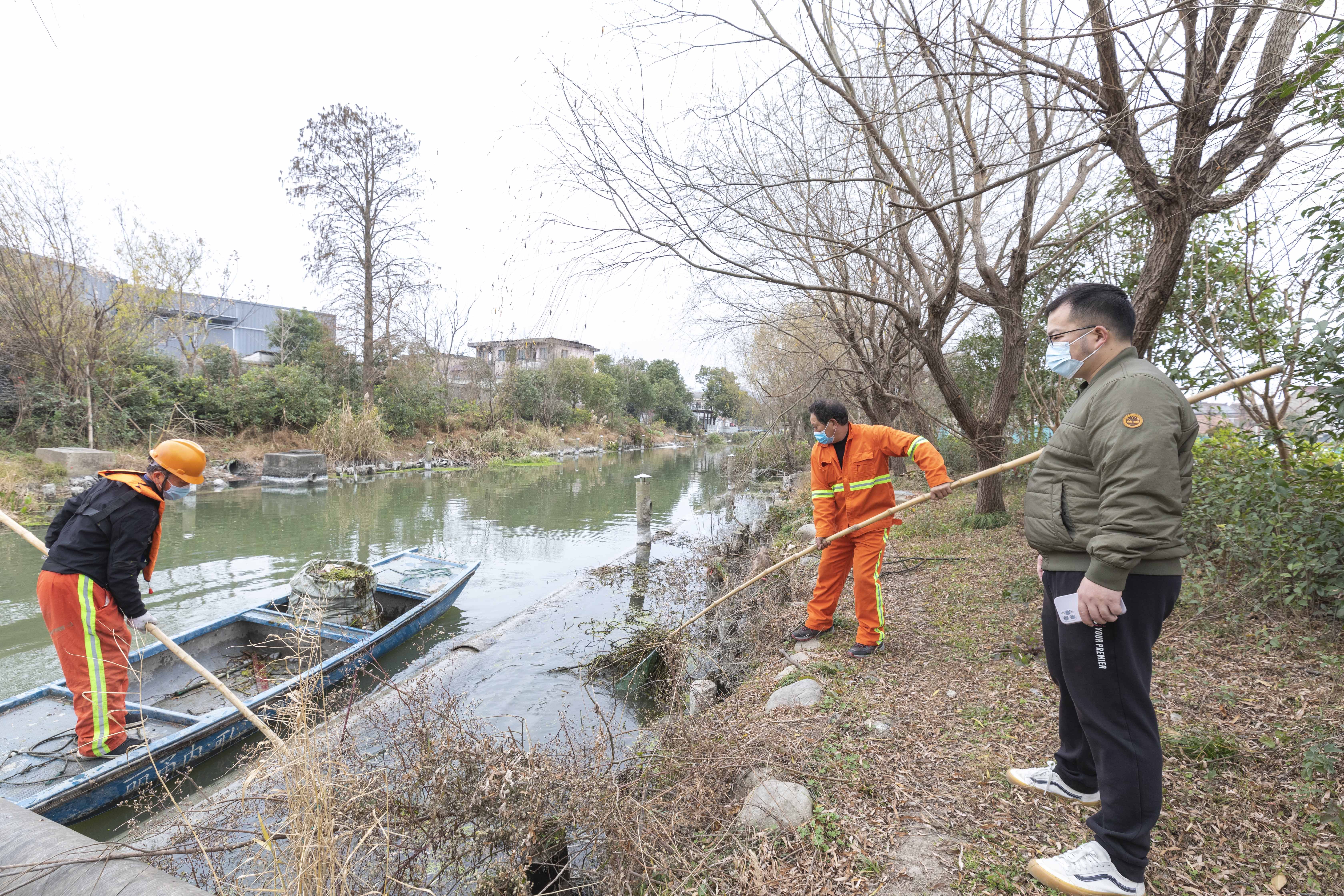 卫星|科技就是力量！宁波江北“北斗+AI遥感” 智慧河长监管平台跨入科技治水3.0