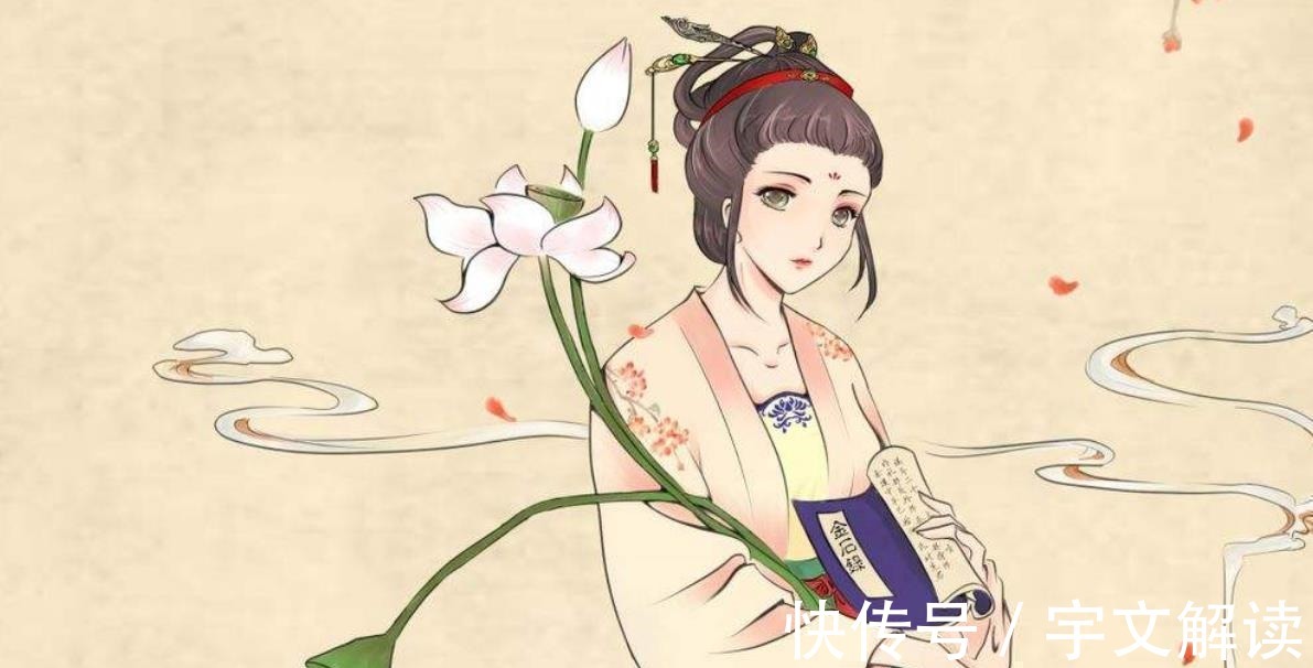 绣面!王昌龄咏荷花的一个千古名句,被李清照随手一仿,写出别样的美感