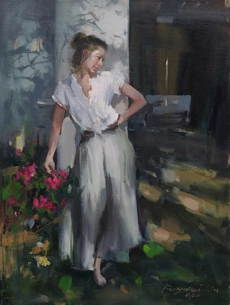 笔力独到,气势如虹,看看这二位的油画