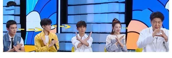 阿s《快本》4位男星现场量腿长,吴磊熊梓淇没啥,丁程鑫比例让我爱了