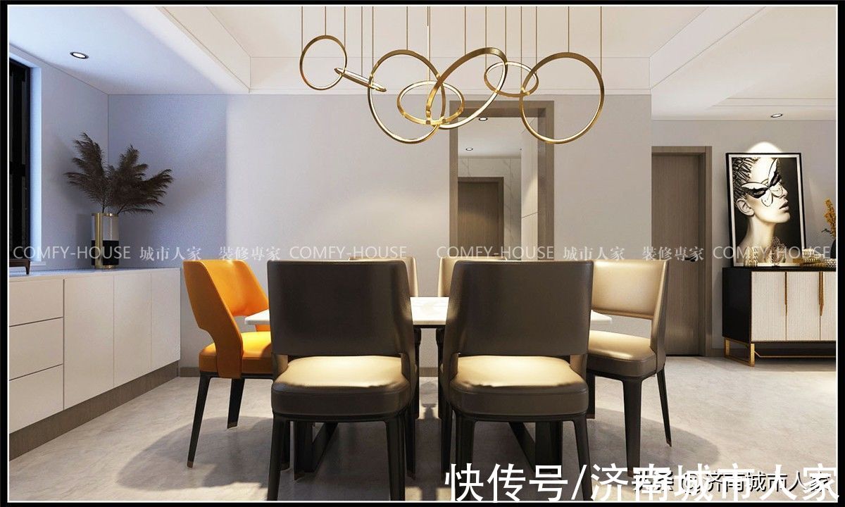 阅山|中铁逸都国际-阅山现代风格装修效果图