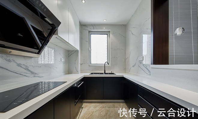 淋浴室|云合设计——80㎡的房子,装出100多平的感觉?