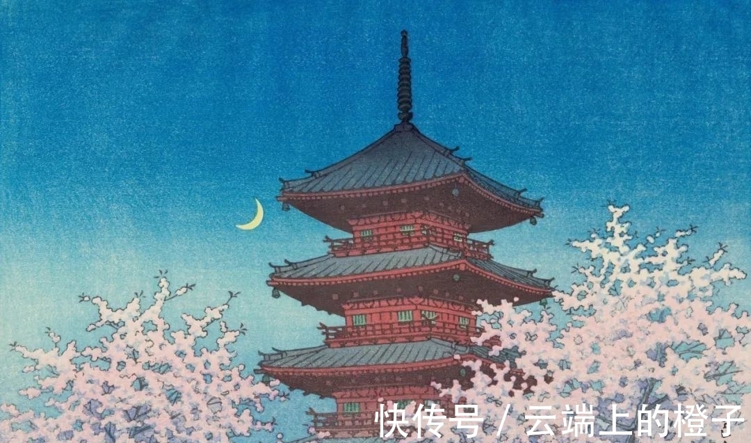 版画$被日本称为旅情诗人的版画家,画风可真唯美,风花雪月好似皆有灵