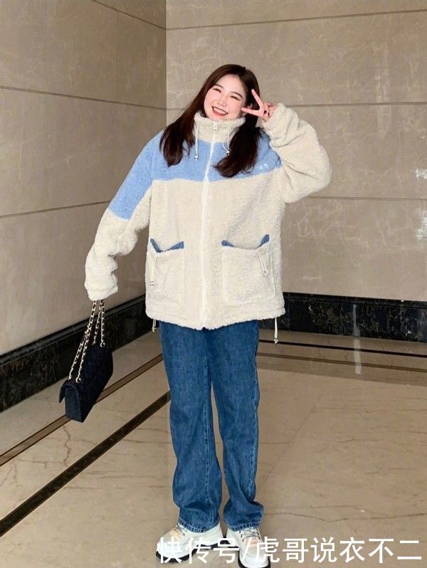 微胖女孩冬季“显瘦”有妙招，分享9套个性冬装，直接照着穿