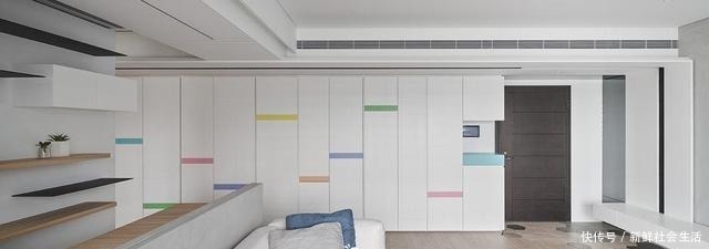 走廊|这是我见过最干净的家，将卧室悬空，完工堪比多间房，太实用了！