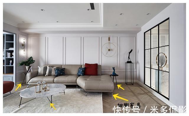 轻奢|250㎡美式轻奢大平层，独立玄关比客厅还好看，全屋简洁又显品味！