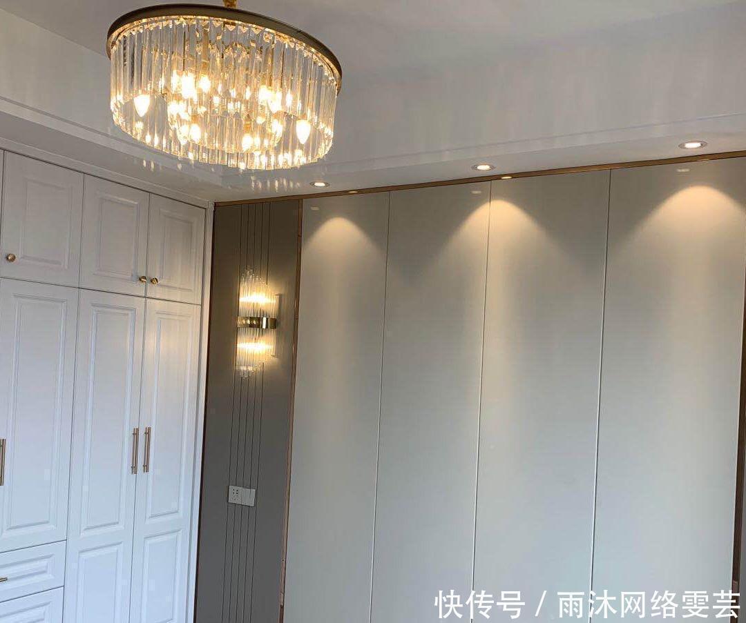 柜子|刚做完保洁的新房,还没家具就很漂亮,电视墙超喜欢,忍不住晒晒