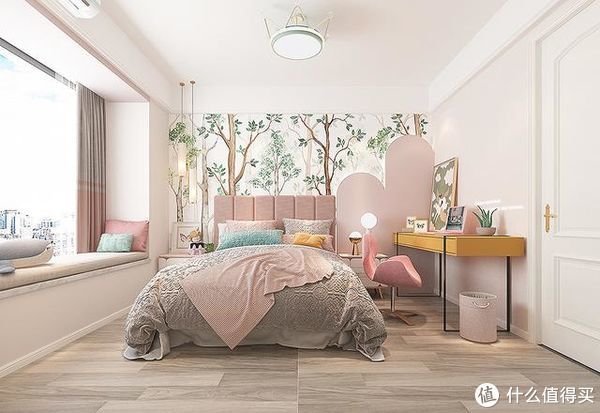 玄关|175㎡新家装成“轻奢美式”，整体敞亮大气又温馨，这才是理想居所