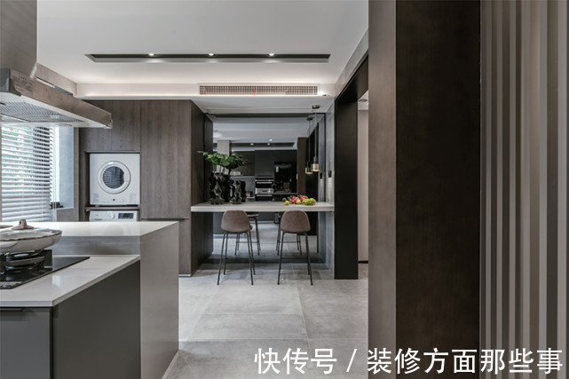 艺术画|140平四房改两房现代风设计,在删繁就简中呈现出诗意的空灵