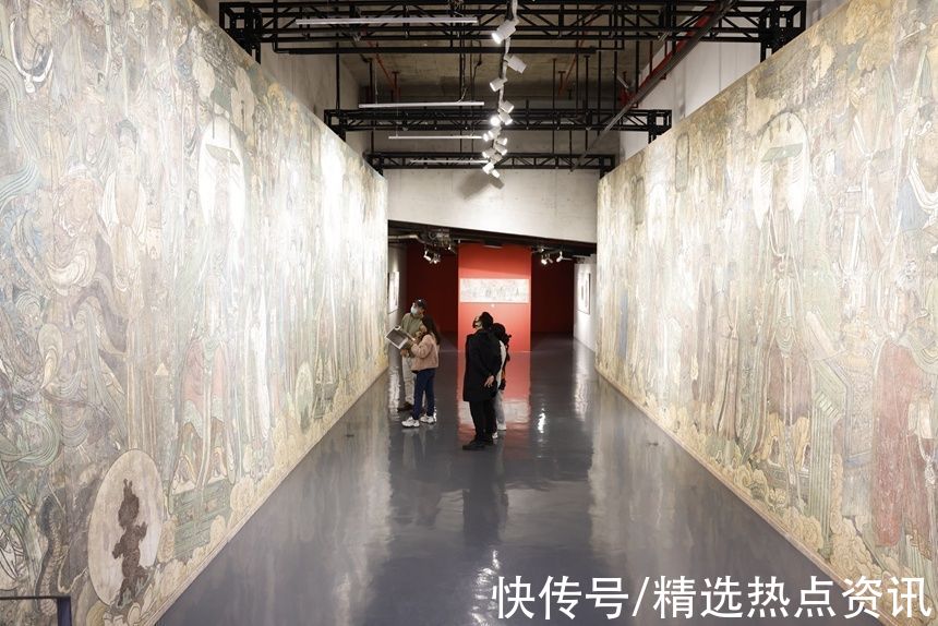 朝元图#永乐宫艺术瑰宝首次集中走出山西 在深圳罗湖美术馆开展