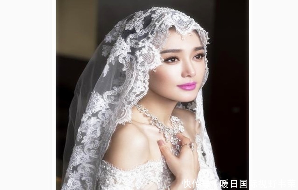 女星拍婚纱照,哪个美到你心中?