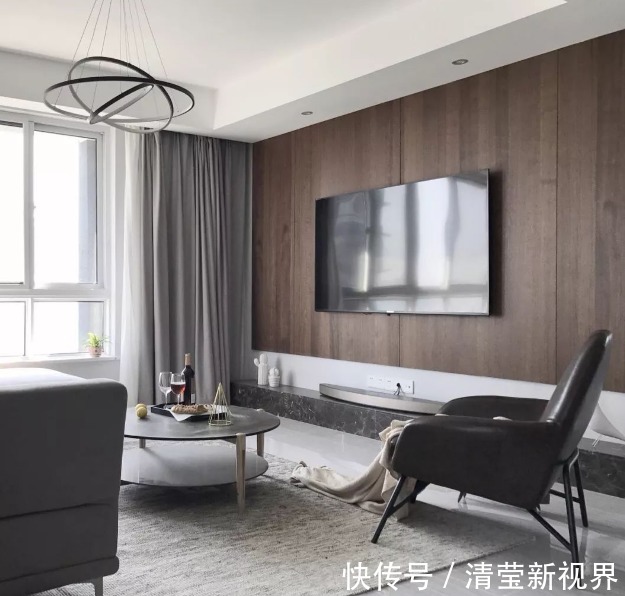 电视墙|还用大理石装饰电视墙试试这样设计，美观耐看，轻松省一半预算