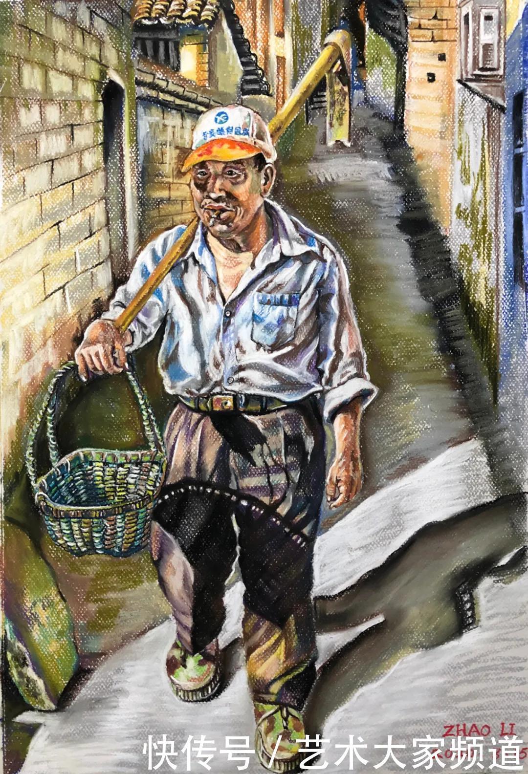 流浪者|【百年辉煌·2021最具收藏价值艺术家】赵丽作品鉴赏