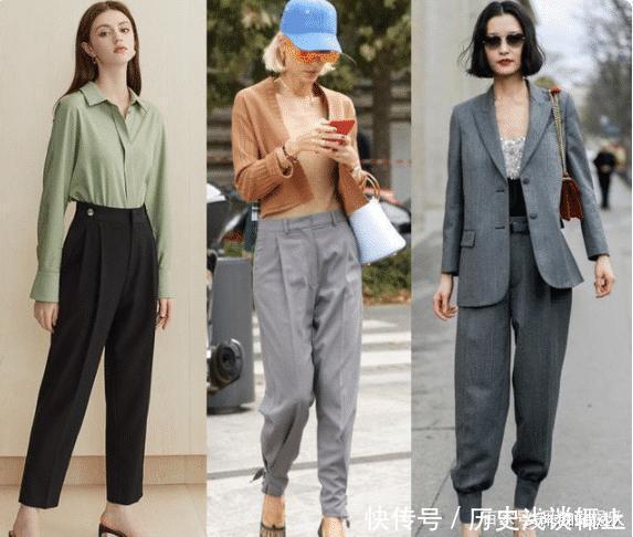 小个子女生穿搭有技巧，时尚的裤装搭配，有着非一般的迷人魅力
