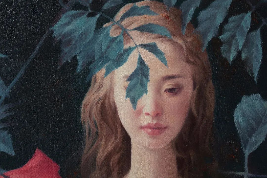 杨超@杨超:人体油画唯美而清雅脱俗,画出了东方女子的纯净与圣洁