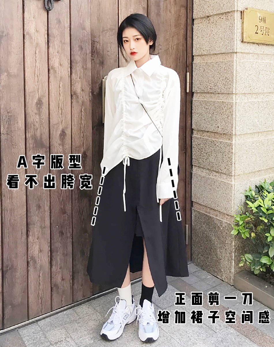 t恤|别再卷衣角了!今年流行“剪一刀”,显瘦时髦还高级