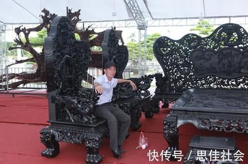 越南盾|男子花115万人工费打造一套乌木家具,现值800多万也不卖