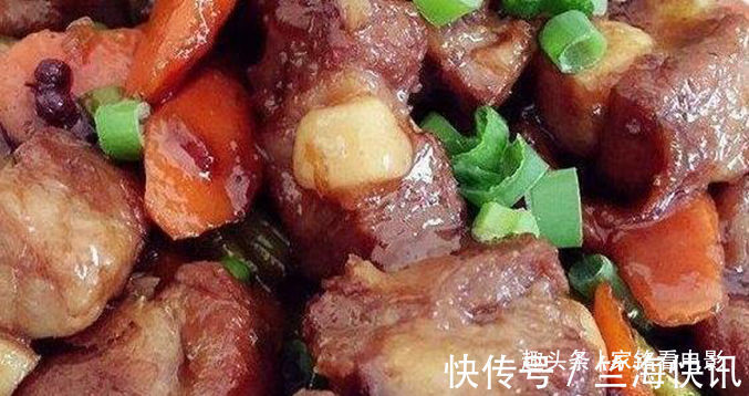 花菜|美食推荐五花肉炖干豆角，茨菰烧肉，酱爆花菜，红烧排骨的做法