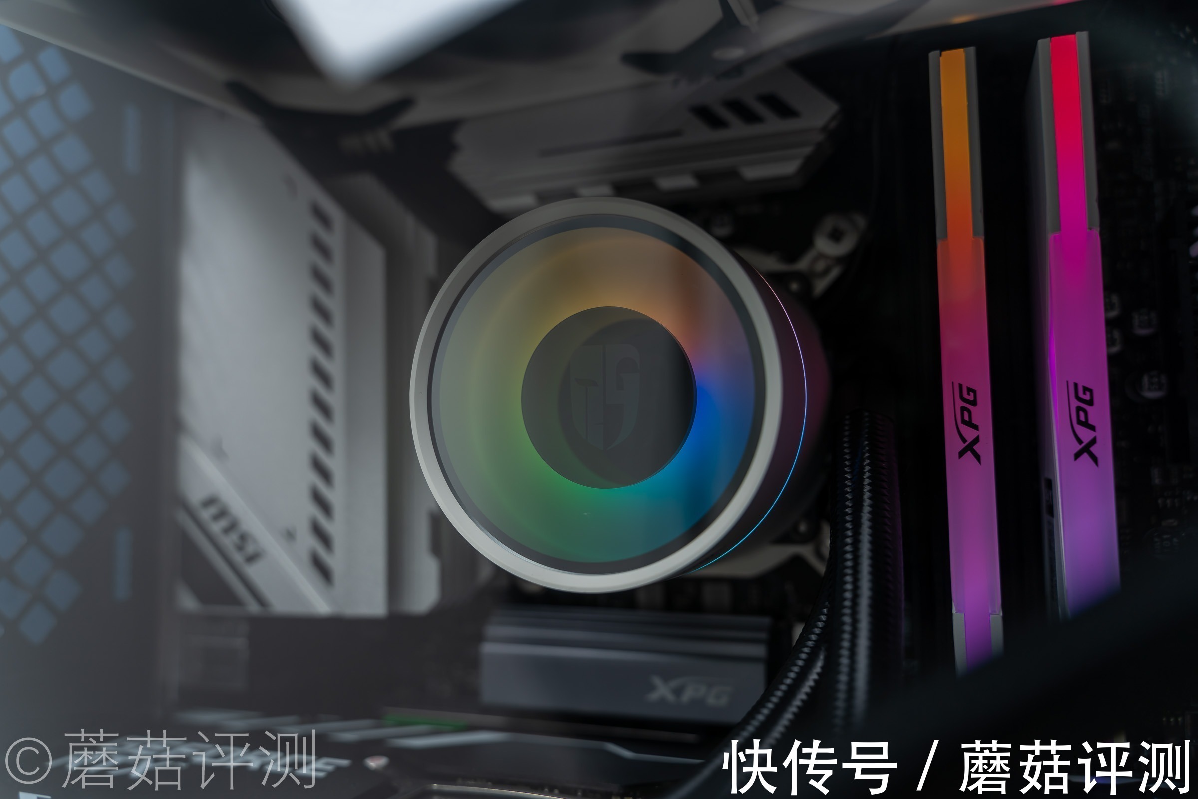 电源|黑白搭配，搭建白色主题机箱、记一次10850K+RTX3070Ti装机