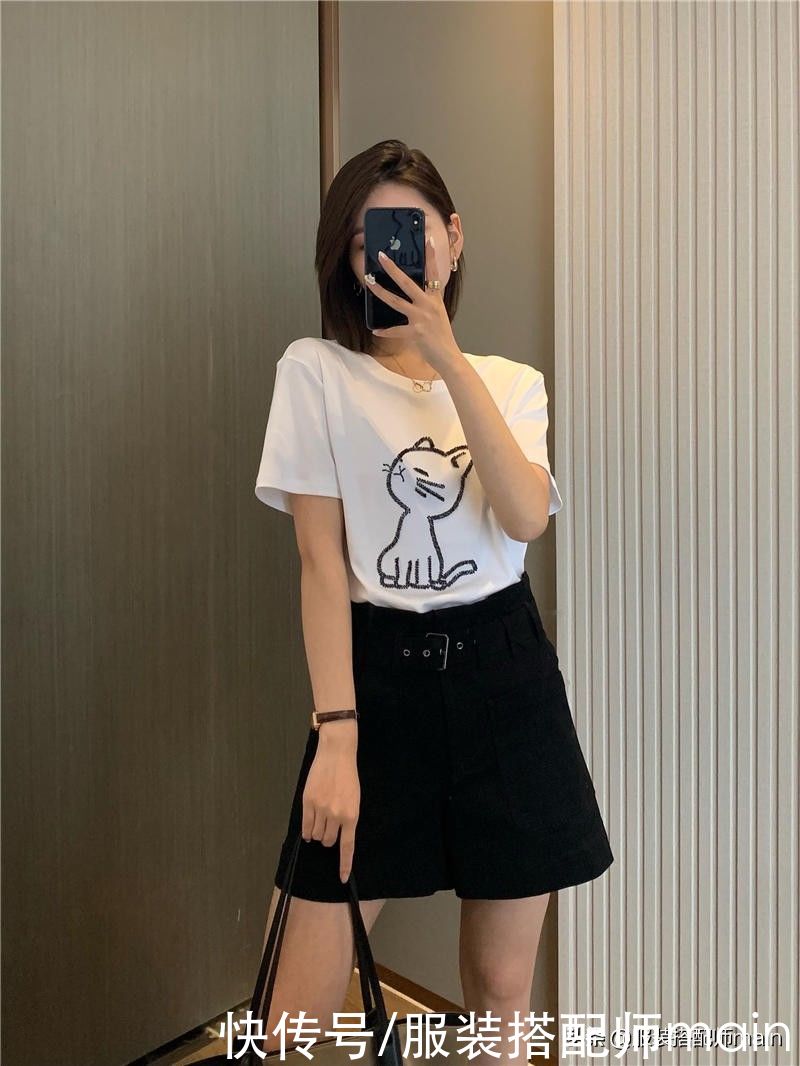 短裤|5组不挑身材还实用的夏日穿搭公式，让你3分钟就能出门
