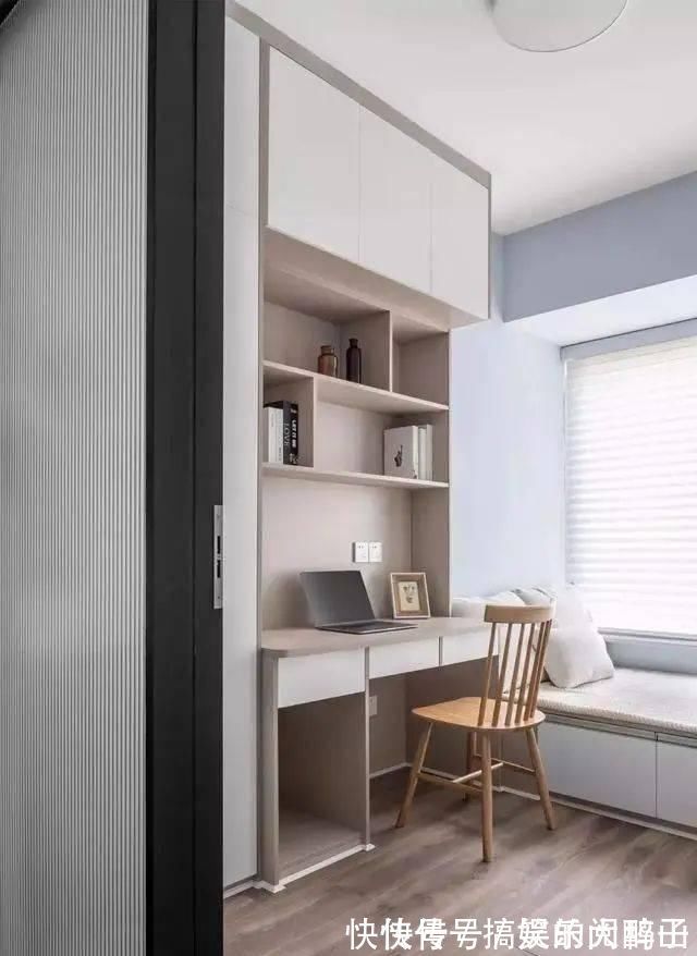 装修|90㎡北欧风装修3室2厅,整体很舒适,榻榻米和书房绝配