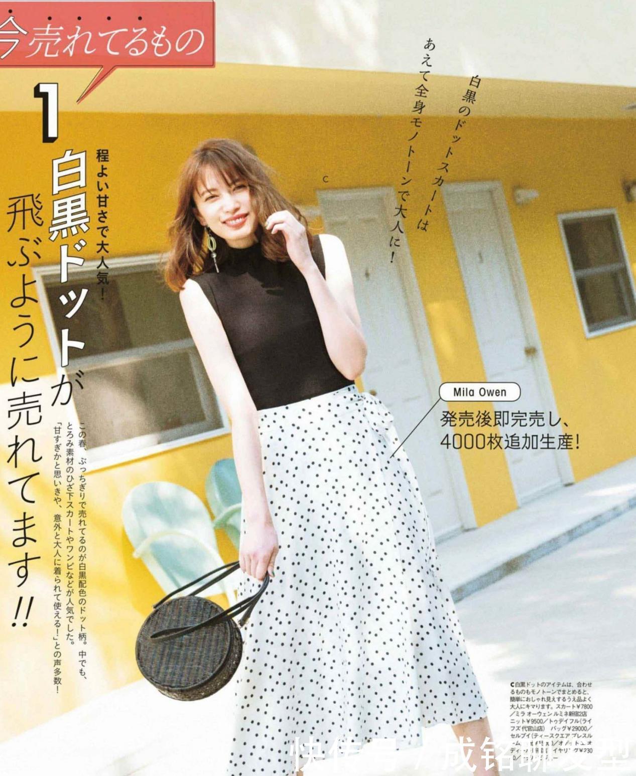 主体色|今夏“波点”单品强势回归,经典优雅复刻法式浪漫,好看又减龄