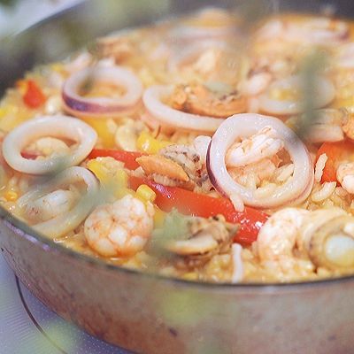 腊肠|西班牙海鲜饭