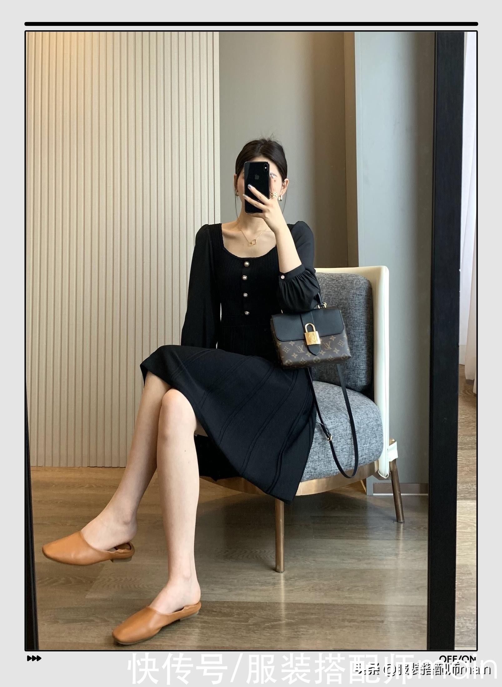 大长腿|早秋穿搭没灵感？试试今年流行的“连衣裙+平底鞋”，减龄又显瘦