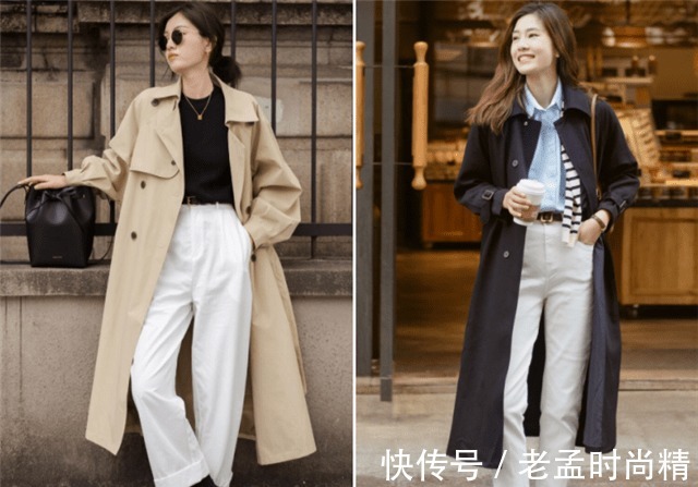 风衣|穿风衣时,瞧下面潮人,这样穿是有多时髦