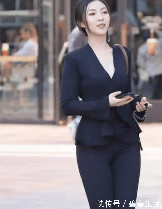 多肉 爱上这位“辣妈多肉”,黑色职场勾勒迷人线条,网友微胖界宠儿