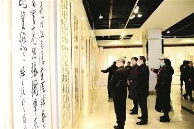  书法展|“笔尖下的诗韵山西”书法展开展