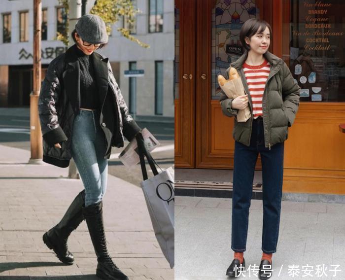借鉴|冬天把羽绒服穿好,就是一种高级!借鉴美女的穿搭:很美很有气质